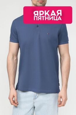 Tommy Hilfiger: Синее поло 