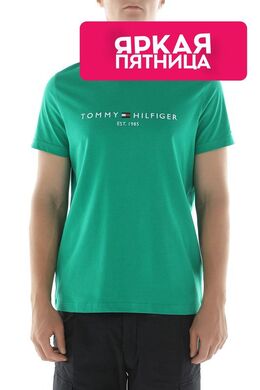 Tommy Hilfiger: Хлопковая футболка 