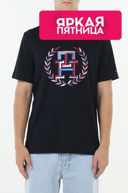 Tommy Hilfiger: Хлопковая футболка 