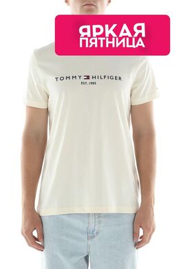 Tommy Hilfiger: Хлопковая футболка 