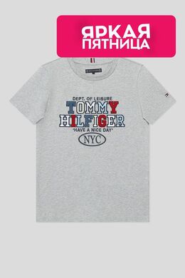 Tommy Hilfiger: Хлопковая футболка 