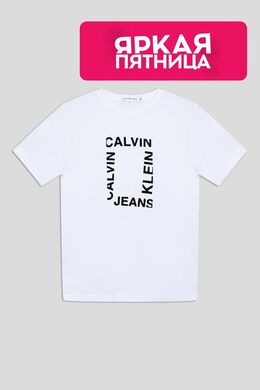 Calvin Klein Jeans: Хлопковая футболка 