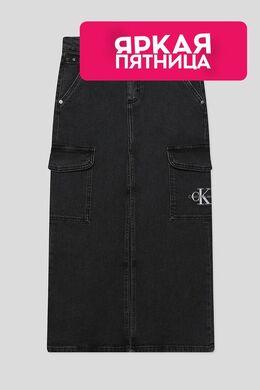 Calvin Klein Jeans: Джинсовая юбка 