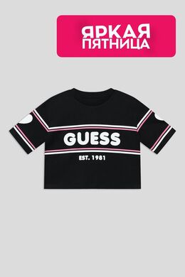 Guess: Хлопковая футболка 