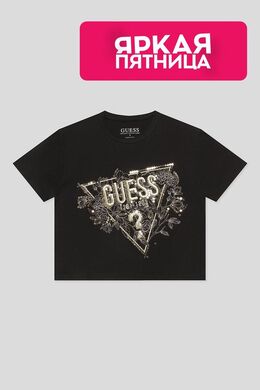 Guess: Хлопковая футболка 