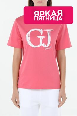 Guess: Хлопковая футболка 
