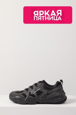 Nike: Чёрные кроссовки  Tech