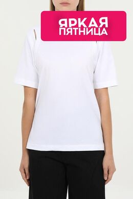 Calvin Klein: Хлопковая футболка 