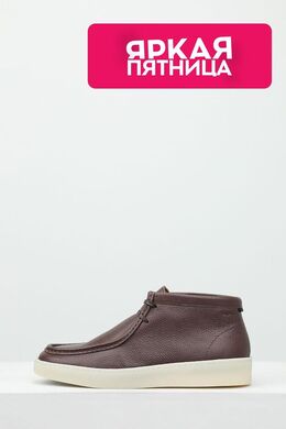 BOSS: Коричневые ботинки 
