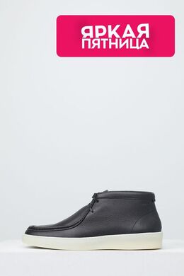 BOSS: Синие ботинки 