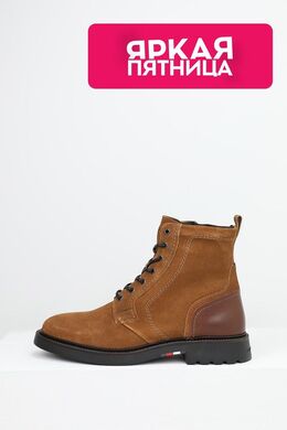 Tommy Hilfiger: Коричневые ботинки 