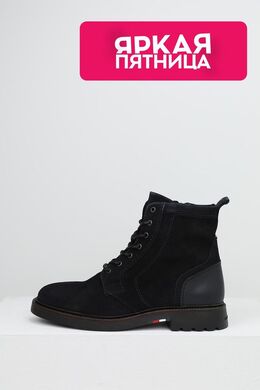 Tommy Hilfiger: Синие ботинки 