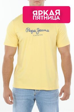 PEPE JEANS: Хлопковая футболка 