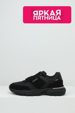 Tommy Hilfiger: Чёрные кроссовки 