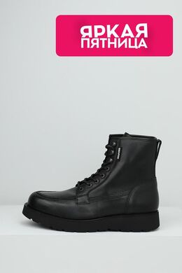 Tommy Hilfiger: Чёрные ботинки 