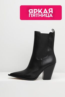 Michael Michael Kors: Чёрные сапоги 