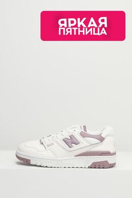 NEW BALANCE: Белые кроссовки  550