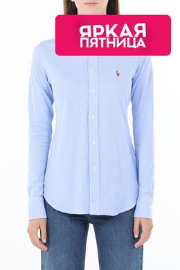 POLO RALPH LAUREN: Хлопковая блуза 