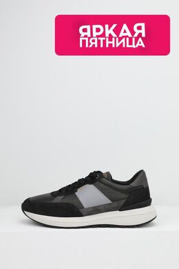 BOSS: Серые кроссовки 