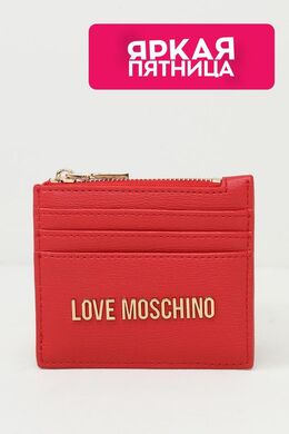 Love Moschino: Красный картхолдер 