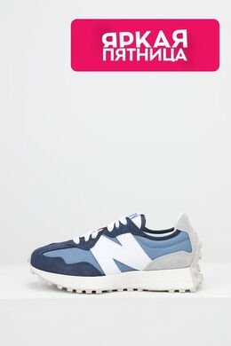 NEW BALANCE: Синие кроссовки  327
