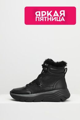 Geox: Чёрные сапоги 