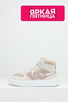Furla: Бежевые кроссовки 