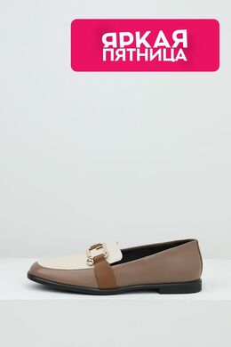 Furla: Бежевые туфли 