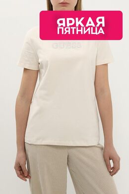 Guess: Хлопковая футболка 
