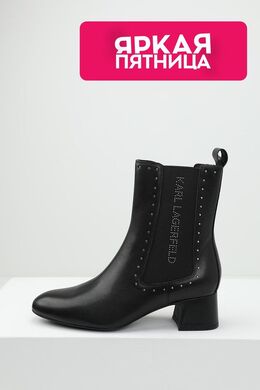 Karl Lagerfeld: Чёрные ботинки 