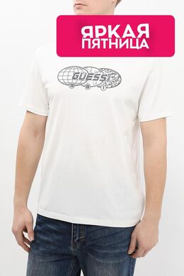 Guess: Хлопковая футболка 