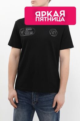 Guess: Хлопковая футболка 