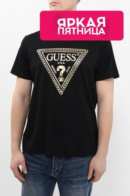 Guess: Хлопковая футболка 