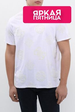 Guess: Хлопковая футболка 