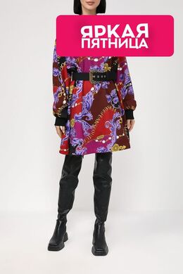 VERSACE JEANS COUTURE: Платье с поясом 