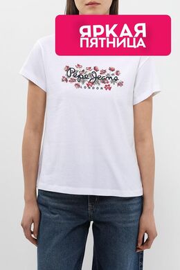 PEPE JEANS: Хлопковая футболка 