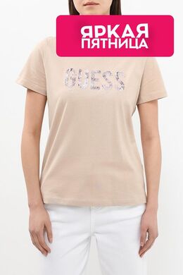 Guess: Хлопковая футболка 