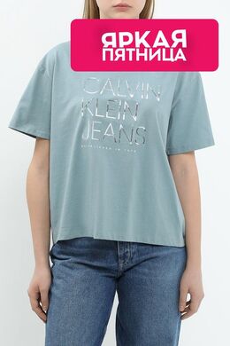 Calvin Klein Jeans: Хлопковая футболка 