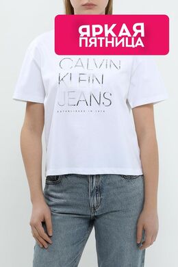 Calvin Klein Jeans: Хлопковая футболка 