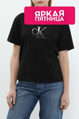 Calvin Klein Jeans: Хлопковая футболка 