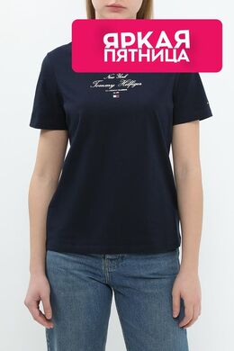 Tommy Hilfiger: Хлопковая футболка 