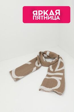 Calvin Klein: Шарф с принтом 