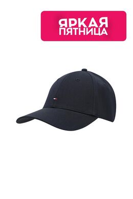 Tommy Hilfiger: Синяя кепка 