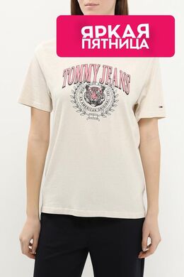 Tommy Jeans: Хлопковая футболка 