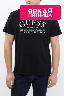 Guess: Хлопковая футболка 