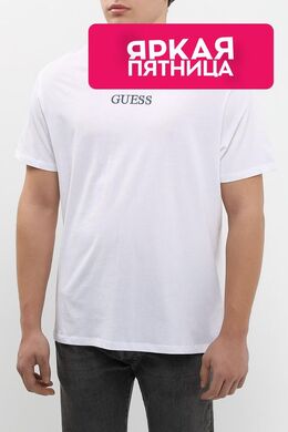 Guess: Хлопковая футболка 