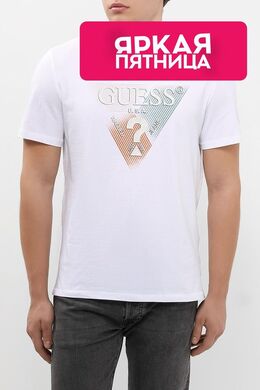Guess: Хлопковая футболка 