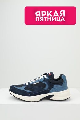 Tommy Hilfiger: Синие кроссовки 