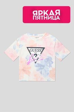 Guess: Хлопковая футболка 