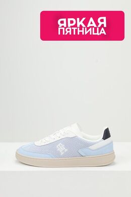 Tommy Hilfiger: Голубые кеды 